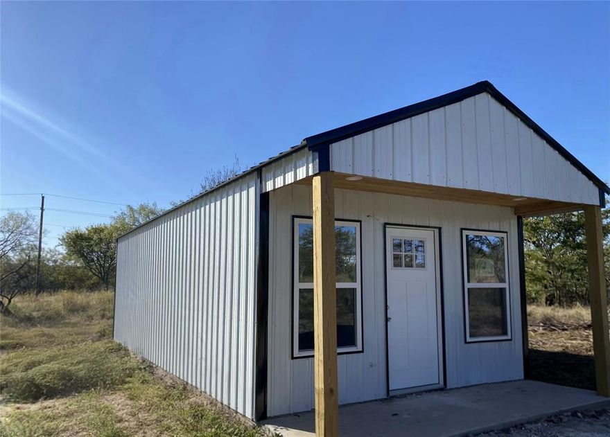 Affordable, energy efficient, New Built 1 Bedroom 1 bath home close to the Lake. This home is well insulated with spray foam insulation, new AC system, New water heater, New windows, ect.  It is so hard to find an unrestricted property where you can bring your RV or Boat and not have to pay for off site storage.  Close to the lake and not in a flood zone.  Close to the highway with quick access to hospitals, the airport, and groceries.  This up and coming area is being built up with large expensive homes.  Now is your chance to own a Brand new small home on your own lot near the lake! Come check out out today!