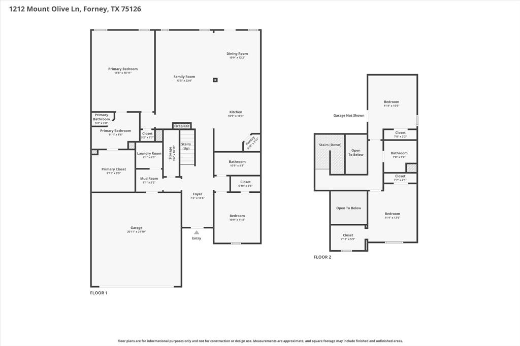 1212 Mount Olive Lane