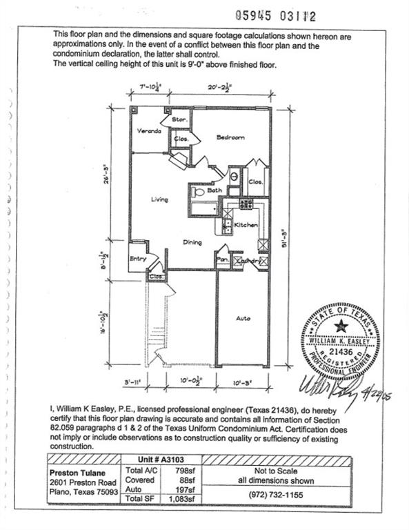 Marquis At Preston Tulane Condo - Residential