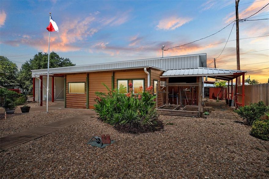 Welcome to 303 Westlake, a distinctive property in the coveted Midway ISD. Featuring 5 Buildings, over 5,000 sq ft under roof, 3 septics, 3 FULL RV Hook Ups!!! The main residence features a chef-inspired kitchen with generous prep and storage space, seamlessly paired with a comfortable bedroom retreat and full bath. An expansive covered breezeway connects to a flexible wing, ideal for a private office, workshop, or creative studio, making this home perfectly suited for both relaxation and productivity. A charming secondary dwelling enhances the property’s appeal, showcasing a spacious living room, one bedroom, and a full bath—a perfect guest house, private retreat, or income-producing opportunity. Outdoors, this property continues to impress with multiple parking accommodations, including an oversized garage, covered carport, and multi-use storage structure. For those with a passion for travel or hosting, the property also boasts three full RV hookups, ensuring both convenience and comfort for extended guests. With its blend of sophistication, flexibility, and thoughtful amenities, 303 Westlake is a rare offering that caters to both lifestyle and investment potential. Schedule your private tour today and experience the possibilities.