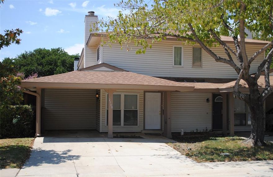 Welcome to this quaint townhome located in a quiet neighborhood just waiting for a new owner. This cozy townhome nestled in the heart of Carrollton, offers 3 bed rooms, 2 full baths, 1 living room, kitchen with dining area. A standout feature of this townhome is its small outdoor space with a covered patio and storage area. Most recent updates include roof, heater blower in 2021, condenser and underground sewage pipes in 2022.