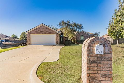 A home in Weatherford