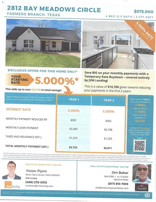 2812 Bay Meadows Circle