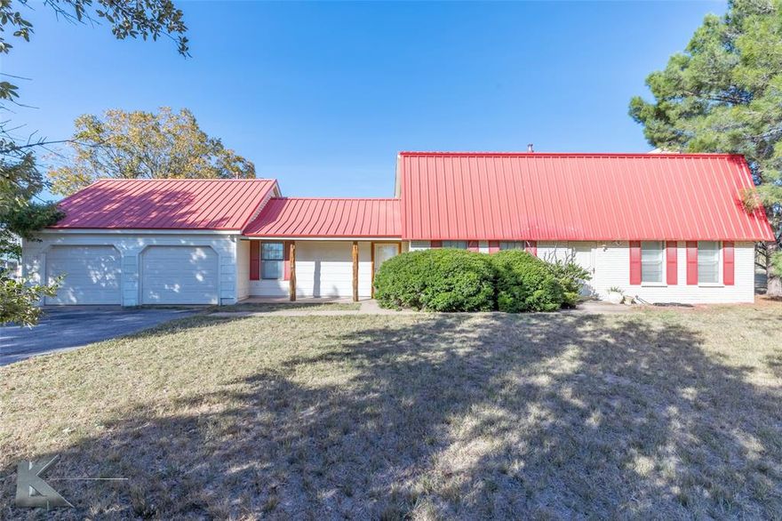 Charming Abilene Abode: Bright, Spacious, and Inviting!

With a blend of modern comfort and serene outdoor spaces, this property is a perfect retreat for those seeking convenience and relaxation. 

Step inside to find a well-maintained living space filled with natural light creating an inviting atmosphere for gatherings and everyday living. The kitchen, the heart of the home, is equipped with great appliances - range is just one year old! And ample cabinetry, catering to culinary adventures and family meals alike.

Mature, shade-providing trees welcome you. The fenced backyard presents a secure spot for leisure and entertainment, where you can host barbecues, unwind with a good book, or plant a garden!

Parking is never a concern, as the expansive driveway accommodates additional vehicles comfortably. The overall curb appeal of this property sets a welcoming tone and reflects the attention to detail found throughout the home.

With its combination of practical design, elegant features, and a peaceful setting, this Abilene residence embodies the perfect blend of style and functionality. Don't miss the opportunity to make this charming house your new home. Experience the best of Texas living in this inviting and thoughtfully designed property.