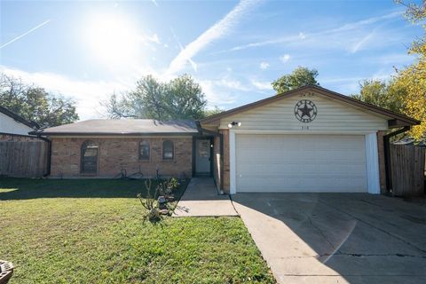 A home in Burleson