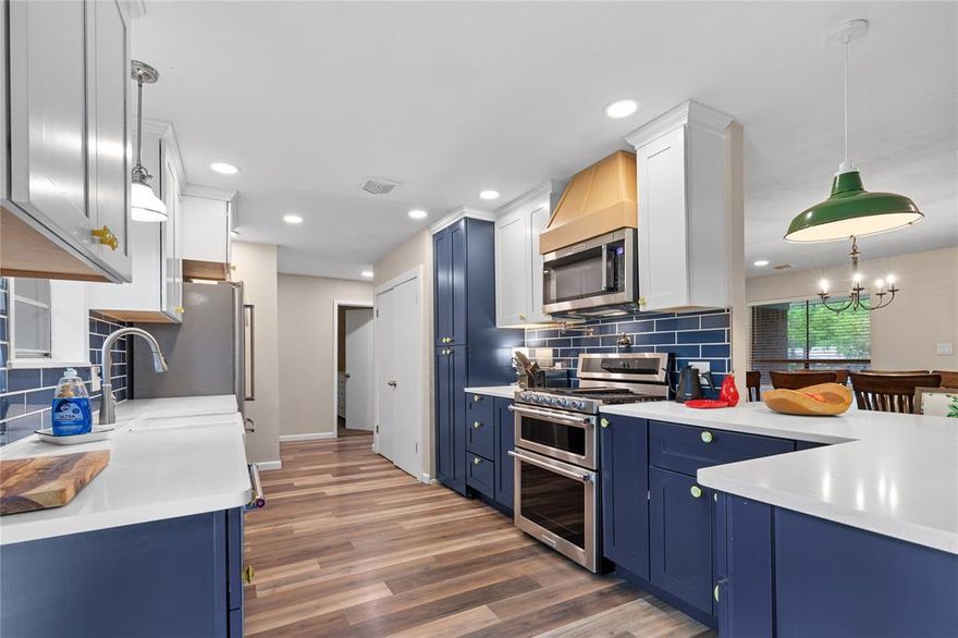 let's get started!  Stop renting and start building equity.  So much space in this single story home.  4 bedrooms and 2 full baths and a completely updated kitchen. Open floor dining and living offer great entertaining space.  A privacy fenced back yard.  Located near Waterloo park and easy access to hwy 75.