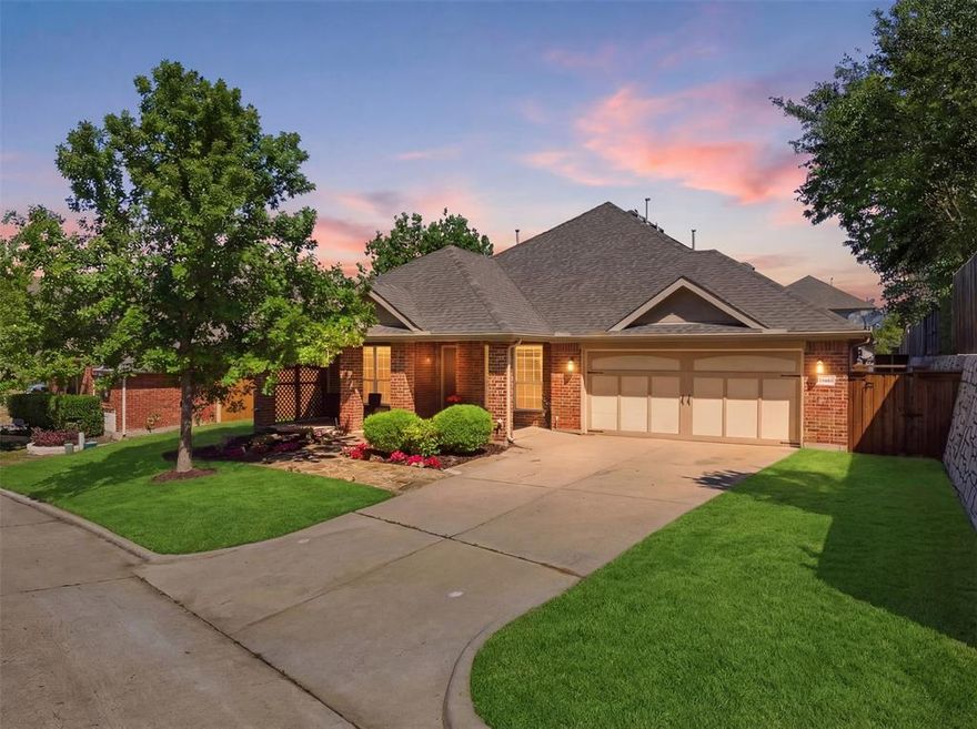 ASSUMABLE VA LOAN AT 2.875%, POOL + SPA, CRAIG RANCH, 3,028 SQFT
Available and absolutely worth a second look. If you've been waiting for the right McKinney home to check every box, 8600 Laughing Waters Trail in the prestigious Craig Ranch community just might be it.
This stunning 1.5-story home offers 4 bedrooms, 2.5 bathrooms, a private office, two flex rooms, and 3,028 sq ft of smartly designed living space — fresh interior paint and brand-new carpet (March 2026) mean it's move-in ready today.
Inside, the open-concept layout flows effortlessly from a formal dining room and butler's pantry into a chef-worthy kitchen with granite countertops, stainless steel appliances, an oversized island with seating, and abundant cabinetry. The living room anchors it all with a warm brick fireplace & a view that'll stop you mid-sentence; because your backyard is that good.
The backyard is the crown jewel. A brand-new 2023 pool and spa, an extended covered patio fully wired for lighting and a ceiling fan, plus dual gas line hookups ready for your dream outdoor kitchen. Summer entertaining? Handled. There's also a large insulated storage shed and room to breathe in this oversized lot.
The primary suite overlooks the pool, features a generous wraparound closet, sitting area, and a spacious ensuite bath. Secondary bedrooms are grouped around a flex space perfect for a playroom or homework zone. Upstairs, a bonus game-media room rounds out the versatility.
Bonus for savvy buyers: Qualified purchasers may be eligible to assume the seller's existing VA loan at a 2.875% interest rate; a rare & significant opportunity in today's market. Contact us for details and eligibility.
Additional upgrades: Extra AC unit in the garage, ideal for a workshop or temperature-controlled storage.
Offered at $575,000 in one of McKinney's most sought-after master-planned communities, Craig Ranch delivers top-rated Frisco ISD schools, resort-style amenities, & a lifestyle that speaks for itself.