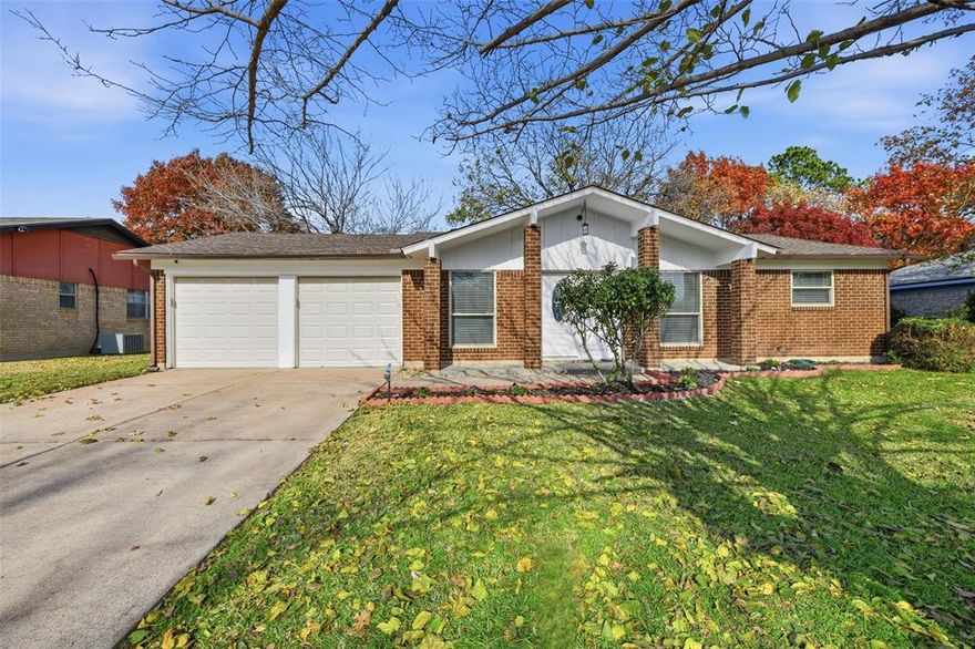 Welcome to this charming single-story home located in a quiet, established neighborhood. This beautifully updated 3-bedroom residence features a spacious living room enhanced by rich, dark laminate flooring that flows seamlessly throughout the main living areas. The kitchen has been refreshed with new tile flooring, stunning brand-new quartz countertops, and modern appliances—perfect for cooking and entertaining. Additional updates include fresh interior and exterior paint, as well as new lighting and ceiling fans, giving the home a clean, move-in-ready feel. Situated just 5 minutes from NRH2O Family Water Park and Peppa Pig Theme Park, and only 7 minutes from North East Mall, this home offers unbeatable convenience to entertainment, dining, and shopping.A wonderful option for first-time homebuyers seeking comfort, space, and great value in a prime location!