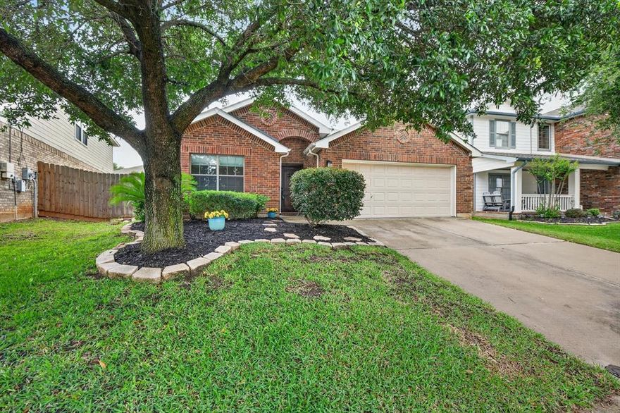 Thoughtfully updated and designed for everyday living, this spacious home offers a flexible floorplan with multiple living and dining areas to fit a variety of lifestyles. The kitchen features abundant cabinet and counter space, a center island, breakfast bar, and opens to the main living area while still offering a sense of separation.
The home includes three bedrooms, two full baths, a dedicated office, a large family room, and a second living area or flex space at the entry that could also function as a formal dining room. The primary suite has been tastefully updated with a remodeled bathroom featuring a double vanity, upgraded tile flooring, a beautifully finished walk-in shower, garden tub, and walk-in closet.
Interior features include upgraded tile flooring throughout the main areas and laminate wood flooring in the bedrooms-no carpet. A decorative, remote controlled fireplace with a stone-accented wall adds a modern warmth and character to the main living space.
Step outside to an extended covered patio, perfect for relaxing or entertaining, along with a deck ideal for gathering around a fire. The backyard offers a private setting with 8-foot side fencing, a retaining wall, and a French drain system. The landscaped front yard enhances the home’s overall curb appeal.
Additional features include a sprinkler system, roof replaced in 2023, and AC replaced in 2022.
Located in The Bluffs off Cooks Lane, this home offers a unique blend of convenience and natural surroundings. Adjacent to Village Creek Natural Area, enjoy scenic trails, creek side views, picnic areas, and a fishing pier. Also just minutes from Lake Arlington, with easy access to the greater DFW metroplex while still feeling tucked away from the city.
This meticulously maintained home truly stands apart in the neighborhood, best experienced in person to fully appreciate its space and thoughtful updates!