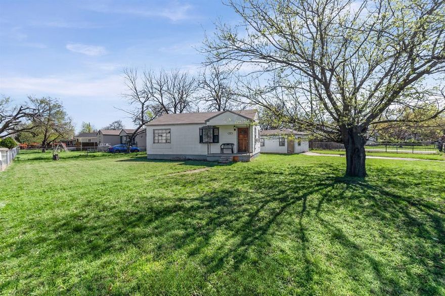 This home presents a prime investment opportunity. Offered as-is and priced below market value, this property is a blank canvas for the savvy investor looking to customize, renovate, or redevelop for maximum returns. Situated on a desirable corner lot, the property offers added space, visibility, and flexibility for future improvements. Nestled in a dynamic area with convenient access to local amenities, major thoroughfares, and a thriving community, it provides a strategic location with significant potential for future appreciation. Ideal for those seeking to add value through renovations or redevelopment, this property invites you to seize a unique chance to enter the Dallas real estate market at an attractive price.