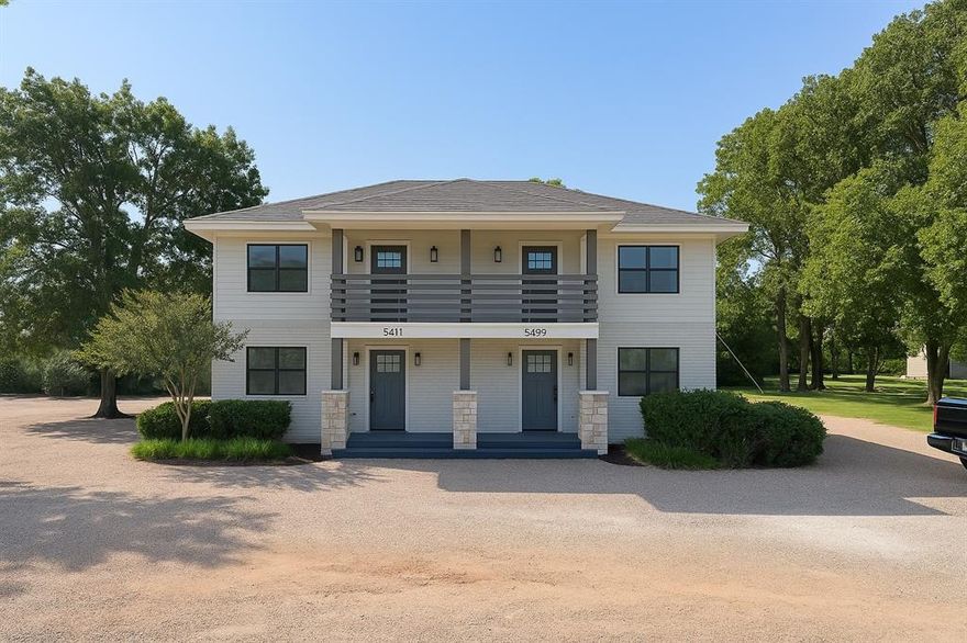 Excellent opportunity to rent a professional office space with approximately 833 sq ft of office space in the heart of Acton. The property is located in a highly visible area with a high traffic count. There is a welcoming reception area with plenty of room for clients, a large, bright office space that could also work as a conference room plus another smaller office. A great size kitchen is also included with plenty of countertop space and cabinets. Plenty of parking space with up to 8 spots. Tenants will share utilities with the owner: The electric meter for 5409 also includes the space upstairs, which the owner occupies. Tenants pay 75% of the bill which is approximately around $115 a month. Tenants pay 50% of the water bill (approximately $85) and 50% of the Trash bill (approximately $35). Reception: 23 X 14, Front Office: 8 X 11, Back Office: 19 X 17, Kitchen: 9 X 8, Side Entry: 8 X 12.