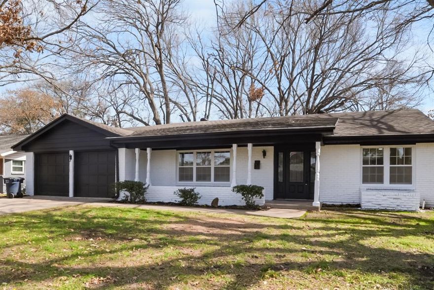 Beautifully remodeled 3-bedroom, 2-bath home at 5709 Wedgworth Rd, Fort Worth, TX 76133, offering 1,849 sq ft of move-in-ready living space on a generous lot (approximately 0.25 acres). The spacious layout is complemented by a large backyard with sprinkler system, providing great outdoor potential for entertaining, pets, or future additions.

Interior updates include new flooring, new cabinets, new carpet, new countertops, fresh texture and paint, and fully rehabbed bathrooms with new plumbing fixtures. The home also features updated electrical fixtures throughout and brand-new appliances, offering modern comfort and convenience.

Located in the established Wedgwood area, this property offers easy access to Interstate 20 (I-20) and is close to shopping centers and everyday amenities, making it a great option for both convenience and lifestyle.