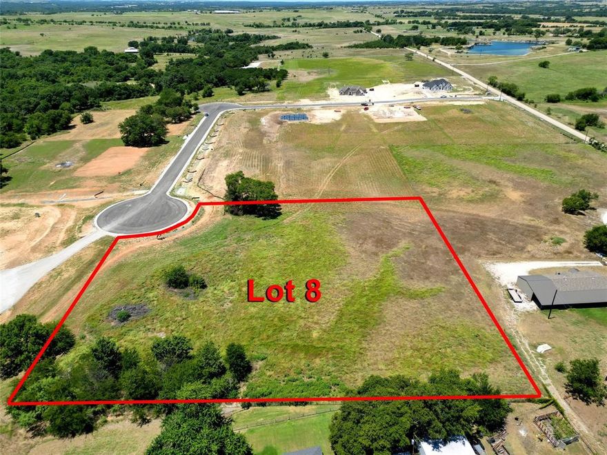 ***Rare opportunity to build to suit on large lots, nicely secluded off 380.***Blackstar Estates is an upcoming development in Decatur ISD, featuring fenced, 2+ treed lots with no HOA, MUD or PID. Subdivision is midway between Decatur and Denton off HWY 380, thereby offering close access to both Hwy 287 and I35, but far enough off 380 to enjoy a more rural setting without the highway noise. These extra wide lots, creating more distance from your neighbors, will be side fenced with pipe and no climb wire. Malibu offers these build outs on a standard build- carpet, tile, and engineered wood; decorative crown molding and five & one-fourth baseboards; ceiling fans in all rooms; textured walls with rounded corners; vaulted ceilings and wood beams; large kitchen island, custom cabinets throughout; full gutters, sod, flower bed landscaping, and a sprinkler system. Homes are energy efficient with Radiant Barrier decking, a 15 SEER heat pump, R-49 blown in attic insulation, and R-15 Batt wall insulation. Choose your floor plan and build out and make this home yours with a builder who prides himself with quality workmanship and who offers a 1-2-10 home warranty to back up his product. Again, this is a rare opportunity to have a home built on a lot to your specifications. Don't miss your chance! Price listed on this home is for a 2400 square foot build with no additional upgrades. Bedrooms, bathrooms and garage will be dependent on selected floor plan. PHOTOS are examples of recent Malibu builds. PHOTOS are examples of recent Malibu builds.