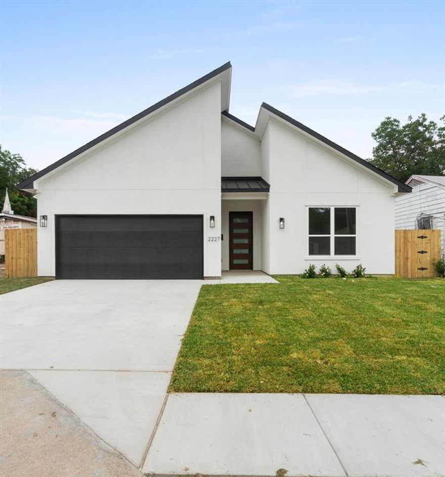 Beautiful new home showcases exceptional workmanship and attention to detail, featuring soaring 10-foot ceilings and an open-concept design perfect for family gatherings. Recessed lighting throughout highlights the modern kitchen with custom cabinetry, stunning quartz countertops, and a huge eat-in island ideal for today’s lifestyles. Stainless steel appliance package and gleaming floors add to the home’s appeal. The primary bath offers dual sinks, custom tile, and a walk-in closet with built-in shelving. Enjoy the spacious backyard with a new six-foot wood privacy fence. 

Buyer and buyer’s agent to verify all information, including schools and measurements.