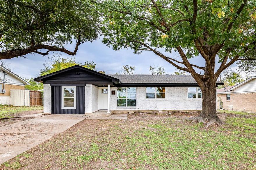 Spacious 4-Bedroom, 2-Bath Home with Detached 2-Car Garage in Mesquite, Fully Renovated Inside and Out. Upgrades Include New Roof, HVAC System and Foundation Work. Enjoy the Elegance of New Paint, Light Fixtures, Laminate Flooring and Plush New Carpet. The Home Boasts Energy-Efficient New Windows, Enhancing Comfort and Style. Kitchen has Brand-New Soft Close Cabinets and New GE Appliances. Walking Distance to the Park. Ready For Move-In!