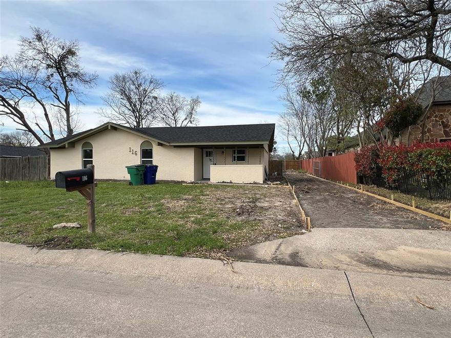 The landlord is selling a Long-term Rental Property in the Heath Candelite Subdivision. No Homeowners Association & New Windows were installed. 3 bedroom, 2 Bath with a 2 Car Garage in Amy Park Heath Schools and Close to Terry Park and Lake Ray Hubbard. Public Boat Dock and Park are a few streets away. This One Story is on a .23-acre Lot. There is plenty of room for you to park a boat. This property is being Sold AS IS, but the vinyl flooring is new, and new paint & backsplash. The Foundation work was just completed also. We have 3 homes 110 Gregory, (MLS#20465325) 120 Darrell (MLS#20600886), and 116 Darrell to be sold as a package deal or will sell individually. Part of an Estate. Sold As-Is. Prefer Cash Offer.