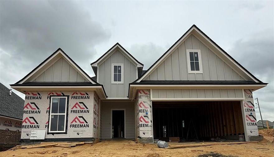 New construction in Pelican Pointe in Ruston! This 3 bedroom, 2 bath home offers an open living area, kitchen, and dining layout which makes it perfect for entertaining and easy flow. Conveniently located near Louisiana Tech University, shopping, and dining. Great for home owners, La Tech parents, and investors!