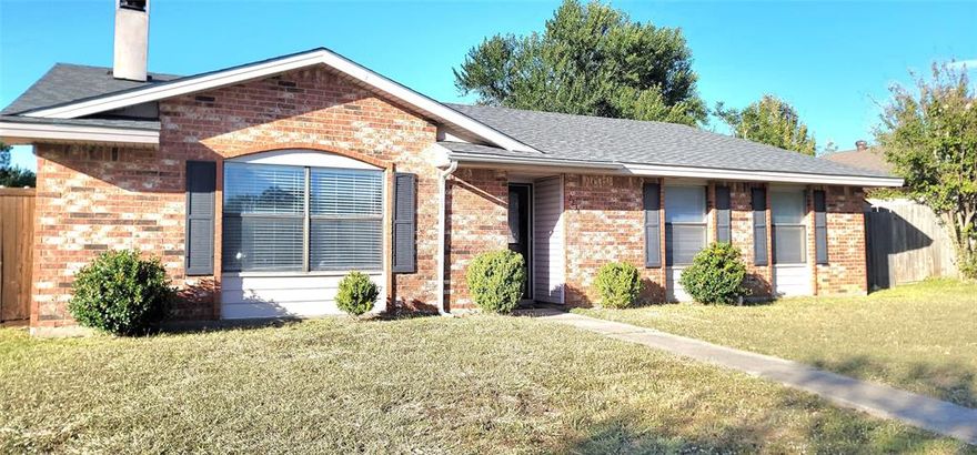 Centrally located in PARK PLACE Carrollton, Dallas county. Ranch style home close to Holman D Rhoton park perfect for family with adult and or young children; basketball, tennis, and two pickle ball courts. And the park has pavilion for picnic while the children are playing on playground. Minutes of driving to Brookhaven country club, Brookhaven community college, Love field airport, DFW airport, or Addison. Whole ROOFing was REPLACED IN 2024, HVAC was done 2022, Kitchen and dining newly replaced with luxury planks so water spills are no longer a worry, scratch resistant and water proof. Also all three BEDROOMS floorings are also replaced RECENTLY with luxury planks. GRANITE COUNTER TOPS in the kitchen for easy clean and elegantly designed is perfect for those who love to cook. Ceiling fan in every rooms. COME AND SEE to falling in love with this house..