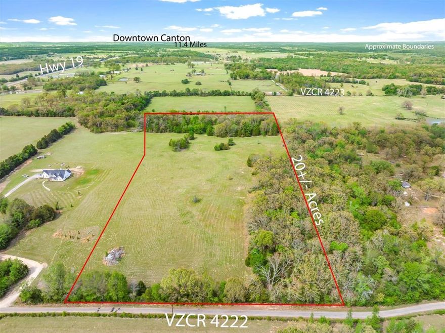 Beautiful 20-acre tract in Van Zandt County near the Martins Mill community, located in Athens ISD. This property offers a great balance of open pasture and scattered trees, with approximately 75% open land and 25% wooded—ideal for building, livestock, or recreational use. A new entryway provides easy access and a strong first impression as you enter the property. A pond is already in place, adding both functionality and appeal for livestock, fishing, or simply enjoying the setting. Deed restrictions are in place to help protect the value and integrity of the land. Whether you’re looking to build your dream home, start a small ranch, or invest in East Texas land, this property offers a solid opportunity in a desirable area.