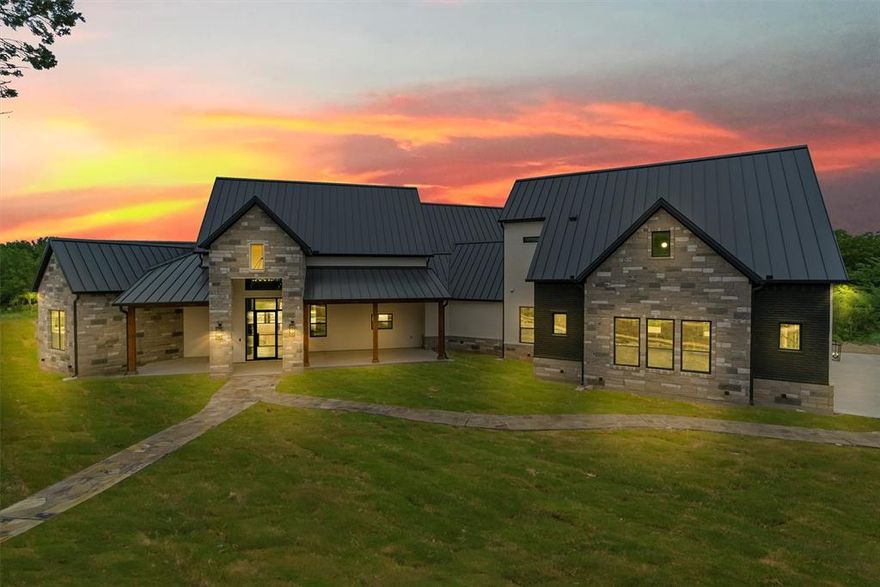 Calvillo Custom Homes Luxury estate in Putteet Hill on over 4 acres! 
Welcome to your private oasis nestled in the serene community of Putteet Hill. This meticulously designed home offers blend of elegance, comfort, and functionality. Home features: 4250sqft of well-appointed living space, 4 Bedrooms with ensuite baths
Dive into luxury and unwind in your own backyard oasis. This home has it all, fully equipped outdoor kitchen and living area, inground pool and hot tub, Butler's pantry with a sink, wine cooler, and ice maker. Hidden safe to secure valuables.  Back-up generator, 500-gallon buried propane tank, Dog shower in the 3-car garage, 3 fireplaces, game room, gym. 
It's more than a house; it's a lifestyle. Schedule your private tour today and experience the epitome of Texas luxury living