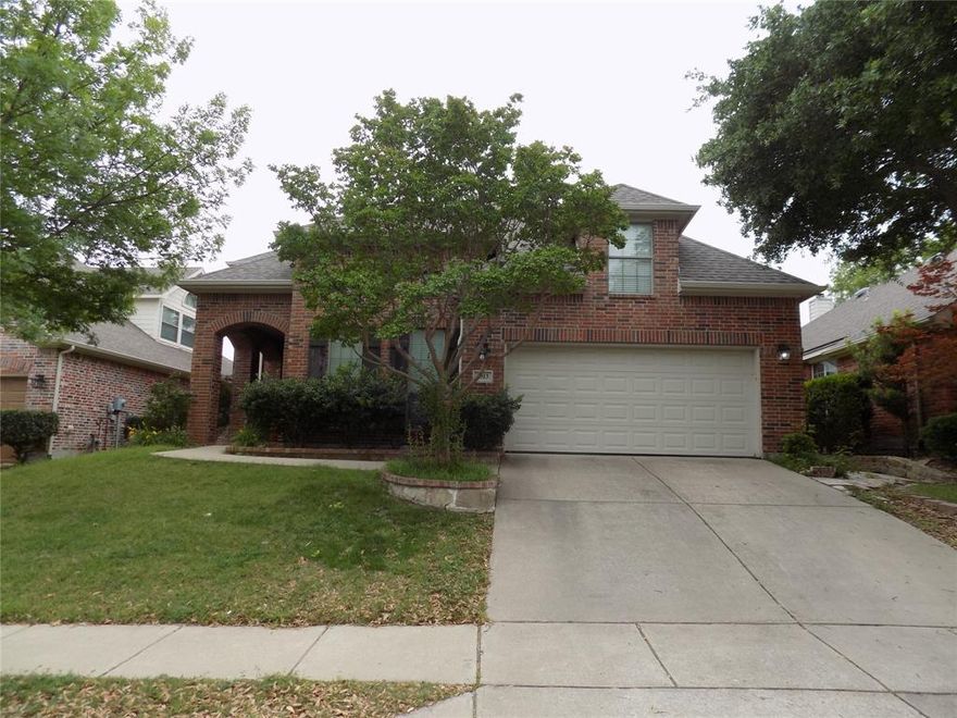 Beautiful remodeled two story home in the desirable Stonebridge Ranch.  Gorgeous inside with wood floors, custom light fixtures, and a fully remodeled kitchen.  A large island for entertaining is complemented with new countertops, backsplashes, and new CAFE appliances. The primary bedroom and ensuite compliments the home with a walk in shower and a jetted tub.  Downstairs you can also find a private office, while upstairs a large media room and four more bedrooms complete this lovely lay out.  Stonebridge amenities offer multiple attractions for your family from the pool, to the jogging trails, fishing and more!
