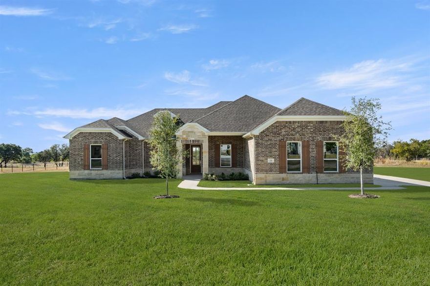 MLS# 20800200 - Built by Dunhill Homes - Ready Now! ~ The Vista Plan offers 2,404 sqft of thoughtfully designed space, featuring 4 bedrooms, 2.5 baths, 2 living areas, and a dedicated study for work or creative pursuits. The expansive great room, with its cozy fireplace, flows seamlessly into a gourmet kitchen with waterfall countertops, built-in Samsung appliances, and a walk-in pantry—the true heart of the home. A luxurious primary suite with a massive walk-in closet connected to the laundry room, oversized shower, and separate tub, along with a versatile second living area, make this home perfect for relaxation, entertainment, and modern living.