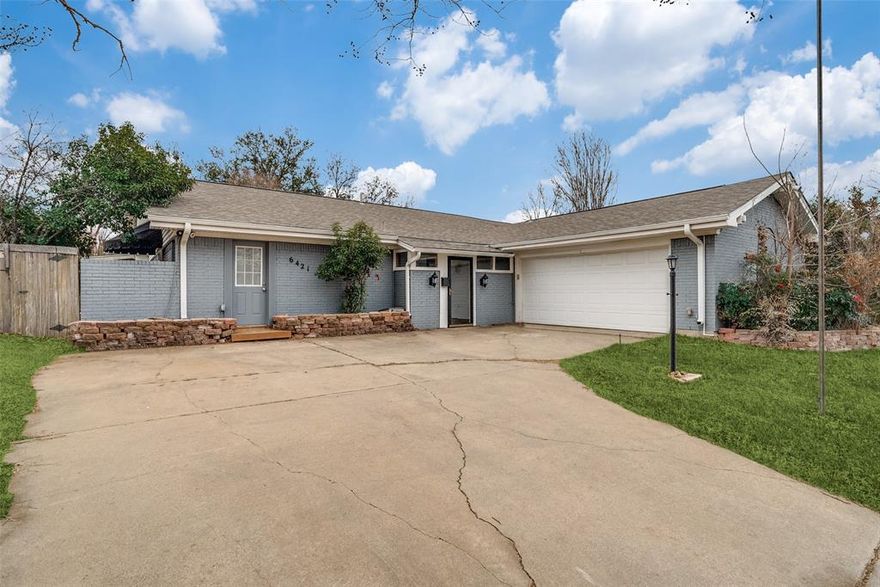 Located in the sought-after Wedgwood neighborhood of southwest Fort Worth, this 4-bedroom, 2-bath home offers comfort, space, and convenience. Enjoy easy access to I-20 and a quick drive to downtown Fort Worth, along with nearby parks, shopping, and everyday amenities that make this location especially desirable.

Inside, the home features recently updated interior and exterior paint along with new carpeting throughout. The spacious floor plan includes a large living area, formal dining room, sunroom, and a versatile converted space ideal for a fourth bedroom, home office, or flex room.

Step outside to an inviting backyard retreat with an expansive covered patio and deck, perfect for relaxing evenings or entertaining guests. With nearby neighborhood parks and a well-established community feel, this home offers the perfect blend of suburban charm and city convenience.