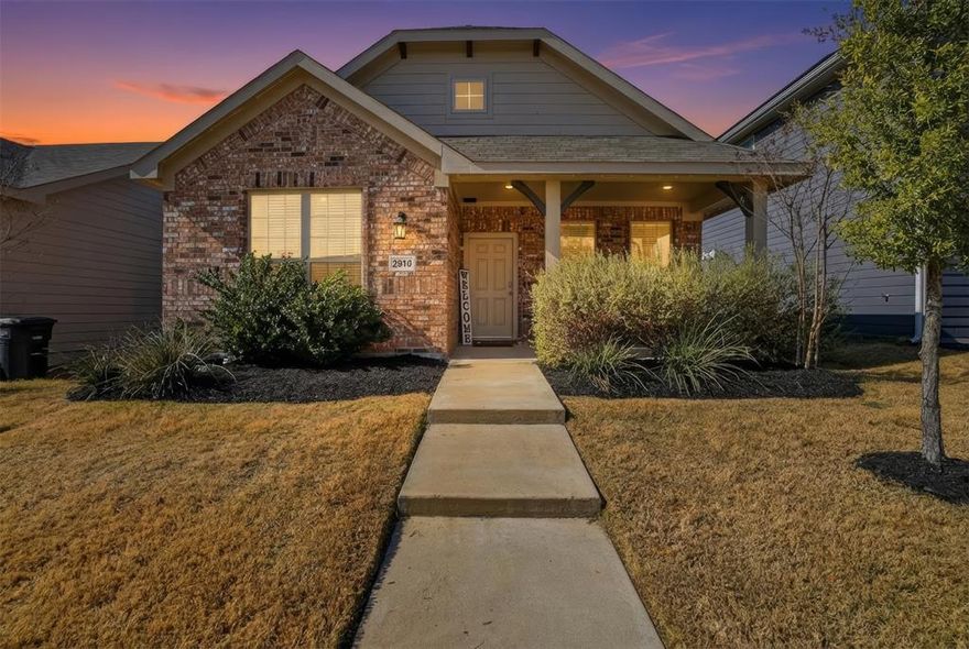 Beautiful History Maker home built in 2022, this one-owner 3 bedroom, 2 full bathroom in West Fort Worth features a bright, open layout filled with natural light, JellyFish permanent exterior lighting, and an updated, welcoming space- ready for its next owner.