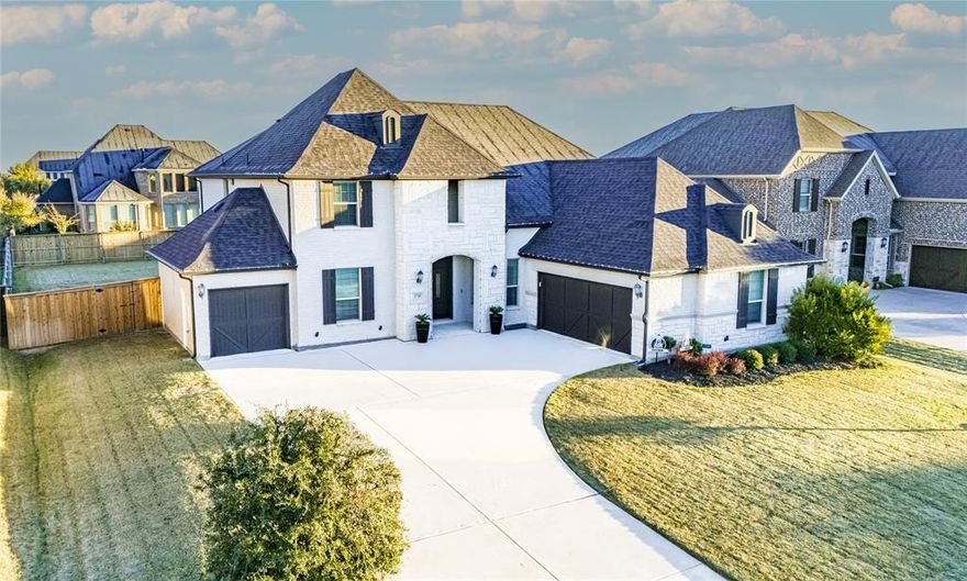 Absolutely stunning 4-bedroom, 3.5-bath home in the highly sought-after Frontier Estates community inside top-rated Prosper Independent School District.
With two dedicated offices, a game room, and a 3-car garage, this home provides both sophisticated work-from-home space and generous living for families and entertainers.

Step inside to discover quartz countertops throughout the kitchen and bathrooms—elegance meets durability. The kitchen is open and bright, perfect for family gatherings or hosting friends. The game room adds a fun upstairs retreat. Outside you’ll find a large backyard providing ample space for play, pets, or an eventual pool.

Living in Frontier Estates means you’re not just buying a home—you’re gaining a lifestyle. The community features oversized homesites, walking-hiking trails, a park area and a resort-style pool and amenity center. 

Location is a major win: situated near premium shopping, dining and entertainment options, and of course in the coveted Prosper ISD — a district with an “A” rating from the Texas School Report Card. 

Whether you’re working from home in one of the two offices, relaxing in the game room, or enjoying the oversized yard and three-car garage — this home is designed for modern living in a premier North-Texas suburb.