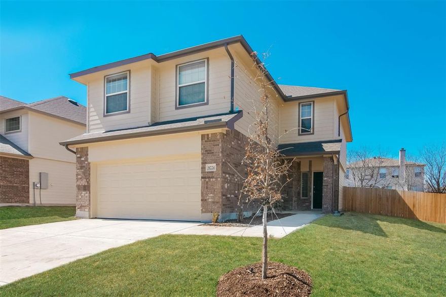 The Devonhurst III floorplan is a beautiful 4 bedroom, 2.5 bath, two story family home. This home offers a dining room, large upstairs master bedroom, and view from the kitchen to the family room. Features include wood-grain vinyl plank flooring, two car garage, fenced backyard, and a sprinkler system. All homes are SimplyMaintained for a $100 monthly fee that includes front and back yard lawn care and exterior pest control.