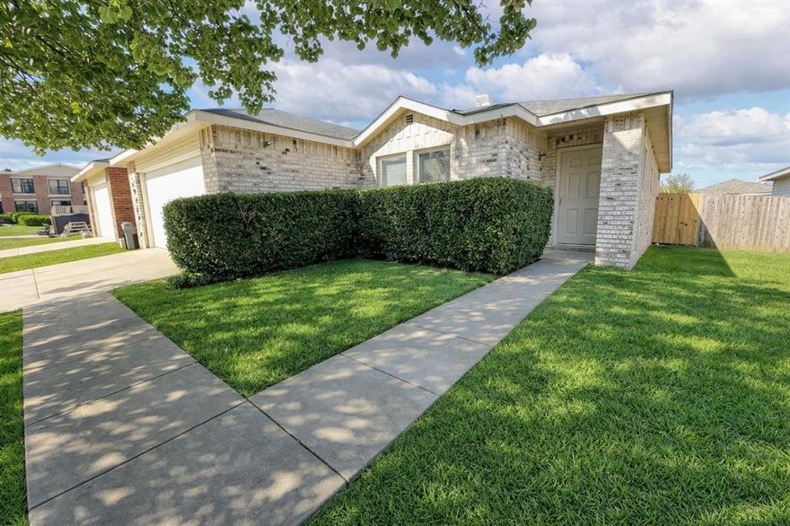 Welcome to 5405 Shiver Rd, Fort Worth, TX 76244 a beautifully maintained residence that blends comfort, functionality, and timeless appeal in a peaceful neighborhood served by the acclaimed Keller ISD.

Step inside to a bright, open floor plan where the living and dining areas flow seamlessly, creating a warm, welcoming space for everyday living and effortless entertaining. The kitchen is thoughtfully designed with modern appliances and an eat-in counter, perfect for casual meals, morning coffee, or staying connected while cooking.

The spacious primary suite offers a private retreat with an attached bath and a walk-in closet, providing both comfort and generous storage. Two additional bedrooms and a full bath offer flexibility for family, guests, or a home office.