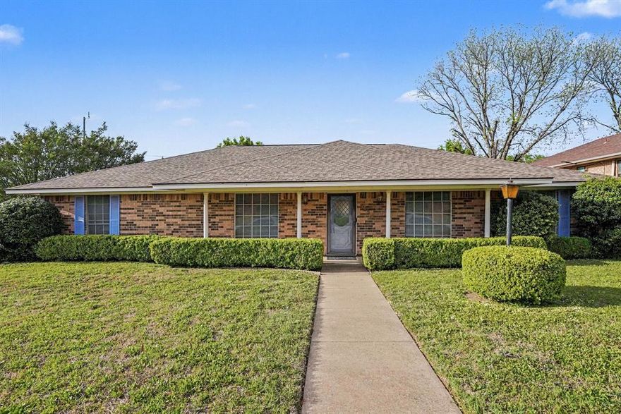 Nestled in a quiet, established neighborhood, this charming single-story home sits on a generous lot and offers timeless appeal both inside and out. From the moment you arrive, the pristine landscaping and inviting curb appeal to set the tone for what’s inside. Lovingly maintained, the home is filled with character and thoughtful details throughout—from the beautifully crafted cabinetry to the built-in hutch in the dining area, perfect for a stylish coffee bar or serving space when entertaining. The cozy living area features a fireplace alongside a built-in desk with shelving above, creating a warm and functional gathering space. The galley-style kitchen is both efficient and well-equipped, offering ample cabinet storage and built-in appliances to make everyday living a breeze. Step outside to an expansive, fenced backyard with plenty of room to relax, play, or host under the open sky. This home is the perfect blend of charm, comfort, and practicality in a truly desirable setting. Book your tour today! BRING ALL OFFERS! Discounted rate options and no lender fee future refinancing may be available for qualified buyers of this home.