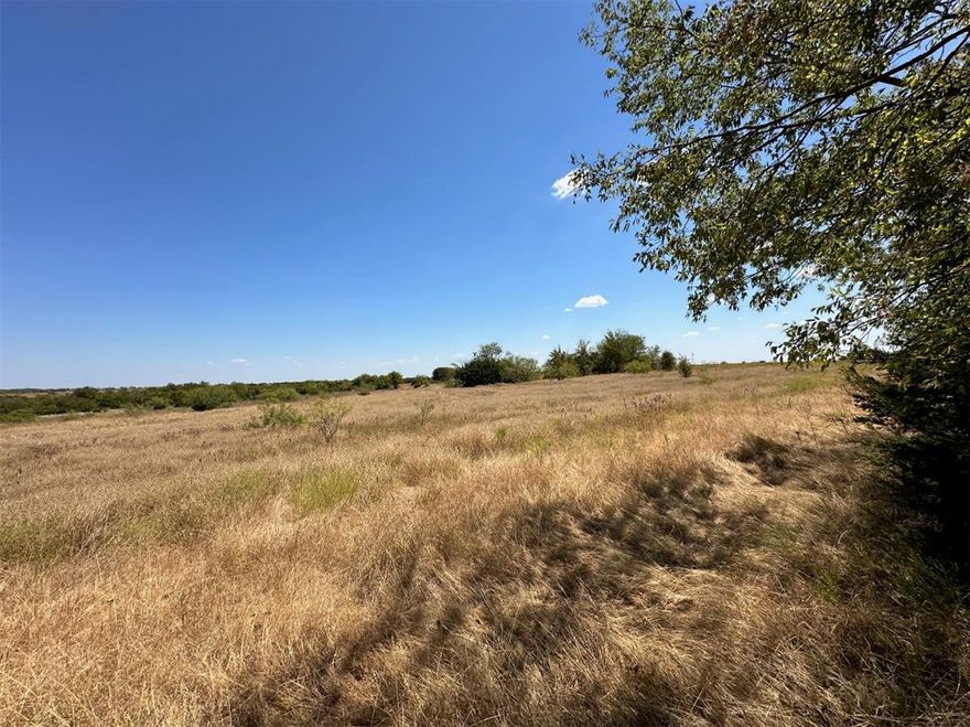 1.00 Acres just outside of Cleburne fronting on fully paved County Road 1224! Award winning Rio Vista ISD. JCSUD water system and United Cooperative Electric available. Septic system Required. Only 5 minutes to Lake Pat Cleburne!! This tract is cleared and ready for your dream home on this Estate Sized lot. 1 side low barbed wire fencing in place! New multi-section manufactured, modular and custom site-built homes allowed with ACC approval. Nice level building site on hilltop. Sensible deed restrictions in place. No flood area on this lot! , cleared and ready to build!
fm 1434 SE to County Rd 1224. Property on North (left) side of road next to house on hill.