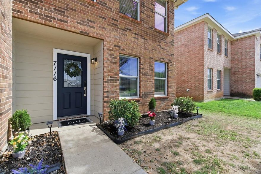 SPECIAL FINANCING MAY BE AVAILABLE, ASK LISTING AGENT FOR DETAILS! This light-filled two-story home offers a great mix of space, comfort, and privacy with 3 bedrooms, 3 bathrooms, and 2,263 sq ft of living space. Sitting on a large lot with no rear neighbors, you get that extra level of privacy that’s hard to find. Natural light pours in throughout the home, creating a bright and open feel. The primary suite is spacious enough for a king-size bed and larger furniture, plus it includes a big walk-in closet. Upstairs, there’s a bonus room that works perfectly as a media or game room, and it even comes with a 120” Elite Screens projector screen. The kitchen opens up nicely to the living area, making it easy to stay connected while cooking or entertaining. The wood-burning fireplace adds a cozy touch to the space. Out back, you’ll find a large patio and plenty of yard space—great for hosting, relaxing, or just enjoying the outdoors. You’re also in a convenient location near Saginaw and Lake Worth, with easy access to shopping, dining, and grocery options, and just a short distance to Eagle Mountain Lake and nearby hiking parks for outdoor recreation. Located within Eagle Mountain-Saginaw ISD. Major updates have already been taken care of, including a 4-ton, two-stage, 15 SEER Trane HVAC system installed in October 2023, along with a new roof and gutters in 2021. Move-in ready and well-maintained, this home offers plenty of space to spread out and enjoy.