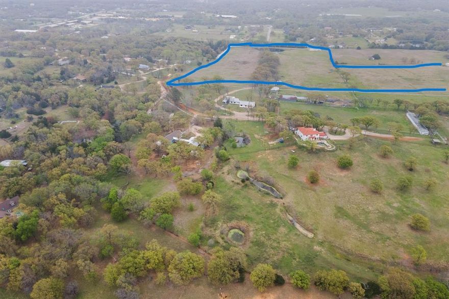Approx acres with trees, pasture, and beautiful land!  A must see!  This property is in the Burleson ETJ.  New survey will be required.  Available via non-county maintained road as well as CR 807 to the south, but will need another gate at south entry.