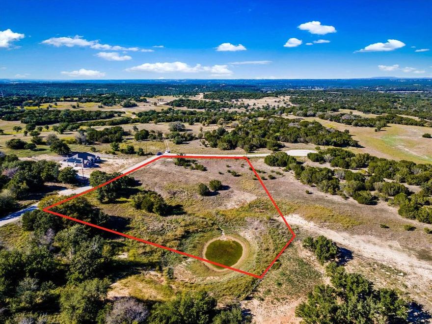Build your new home in FOSSIL TRAILS ADDITION just west of Glen Rose!  Water lines and electric lines are waiting for you to pick your building spot!  Lot 18 has 2.988 acres and the majority of the pond falls within this lot!  Great elevation changes get you the views you've been searching for!  It's located just minutes from Glen Rose near medical facilities, shopping and the great GRISD schools!  Need more acreage?  For more acreage please see MLS# 20820766  which includes Lots 18 & 19 for 5.755 acres.  You'll love these available home sites, the surrounding upscale homes, and the awesome residents of Glen Rose & Somervell County! These lots are more secluded as they're at the back of the subdivision away from highway noise and with less traffic. Come for a visit! ALL PENCILED-IN PROPERTY LINES ARE APPROXIMATE.
