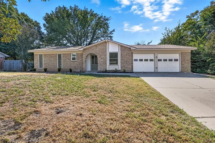 Welcome to your dream home! This stunning 3 bed 2 bath residence offers an abundance of natural light, upgrades, and a host of other custom designed features. This beautifully updated home boasts new LVP flooring throughout living areas, new carpet in bedrooms, and fresh paint inside & out. The spacious kitchen features new stainless steel appliances, quartz countertops, and sleek white cabinets. All new windows & PVC plumbing. Schedule a showing today!