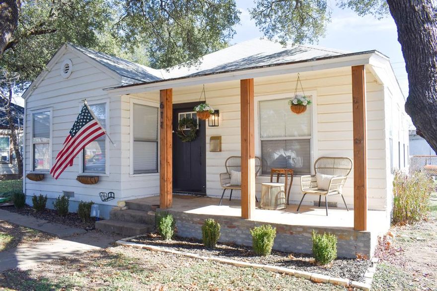 This beautifully updated 1950s home offers the perfect blend of classic charm and modern upgrades. Thoughtfully renovated with today’s lifestyle in mind, this home delivers the warmth of its original era with the convenience of modern living. 
Original character has been carefully preserved, with warm wood floors anchoring the space and honoring the home’s classic style. Property includes a main residence, extra lot, and storage building. Behind the scenes, key improvements including updates to the electrical, plumbing, and HVAC add substantial value.
 Whether held as a rental or owner-occupied home, this property offers a rare combination of timeless character, modern updates, and lasting value. Home currently operating as an Airbnb.