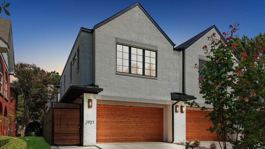 Your Next Chapter Starts Here!

Positioned in the Highland Park-Oak Lawn area, this newly completed four-bedroom, four-bath home blends modern lines with effortless style. An open floor plan centers on a showpiece kitchen with a Quartzite waterfall island, Wolf and Sub-Zero appliances, and custom cabinetry — a space where entertaining feels natural and everyday living is elevated.

Upstairs, the primary suite offers calm sophistication, anchored by a boutique-style closet with a glass-topped island and illuminated shelving. Three additional bedrooms, including one downstairs, provide flexibility for guests, fitness, or a home office — adapting with the way you live.

Outdoors, the home opens to a private yard, perfect for evenings under the stars. With Oak Lawn dining, Whole Foods Market, and The Shops of Highland Park just minutes away, 3921 Hawthorne brings together thoughtful design and a location that keeps life at the center of it all.