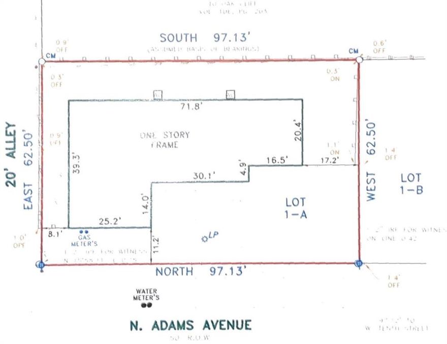 97x63 corner lot surrounded by new construction townhomes.  Great location for development.  Duplex on property currently used as a short term rental.