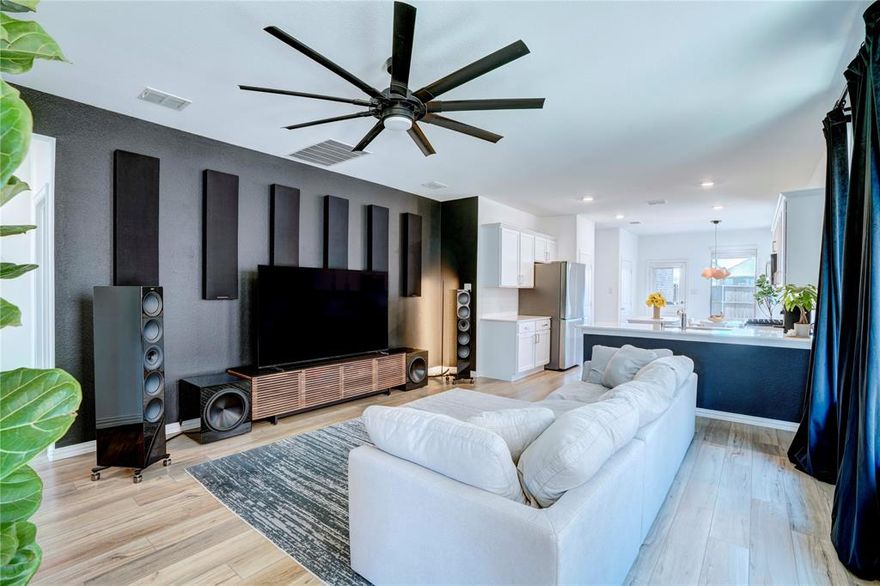 Beautifully maintained 3-bedroom, 2-bathroom, Wildflower Ranch home located in the award-winning Northwest ISD! This property features an open-concept layout with a seamless flow between the living, dining, and kitchen areas—perfect for entertaining or everyday living.
The kitchen boasts modern finishes and plenty of counter space, while the primary suite offers a peaceful retreat with a large ensuite bathroom and walk-in closet. Two additional bedrooms provide flexibility for family, guests, or a home office.
Enjoy top-tier community amenities and a well-kept neighborhood just walking distance to the elementary school. Conveniently located near major highways, popular restaurants, shopping, and more—making commuting and daily errands a breeze.
Don’t miss this opportunity to own a move-in ready home in a thriving community. Schedule your showing today!