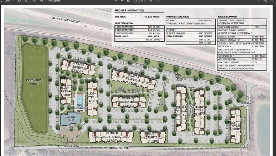 A prime location for investment or development inside the city limits of Sherman, TX. This property has extensive road frontage on three sides at Highway 82 and Baker Road. There are some utilities already in place and a water main is in close proximity on N Frisco Road. This property has great potential for future growth would be the perfect opportunity for a developer. Property is zoned for commercial. Seller will entertain all offers and Seller Financing available.
