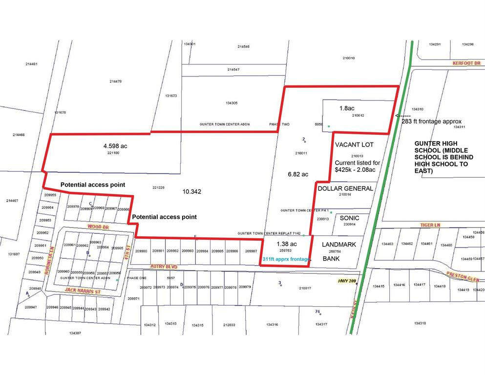 Gunter Town Center Add Ph II - Farm