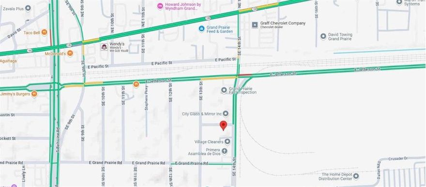 Located in the heart of Grand Prairie, Texas, these two adjacent properties offer an excellent opportunity for investment or for establishing a business with strong visibility and convenient access. The SE 14th Street location places the properties in a well-connected commercial area with proximity to major traffic routes and the local market!
Key Features:
-Versatile commercial use: Both properties are suitable for offices, medical or professional services, retail, or a mixed-use configuration.
-Strategic location: Grand Prairie is a growing city with a strong local economy and consistent demand for commercial real estate. 
-Competitive market: Retail spaces in Grand Prairie lease for an average of approximately $15.17 per square foot annually 
-Flexible for upgrades or redevelopment: The properties can be customized to suit a tenant’s or owner’s business needs, benefiting from the city’s adaptable commercial environment.
Additional Highlights:
Business-friendly city: Grand Prairie actively promotes available commercial land and properties, fostering a favorable climate for new and expanding businesses.
-Active investment area: There are numerous listings for commercial properties for sale or lease in the city, indicating a healthy, liquid market.
-Value-add potential: Depending on the condition of the buildings, renovations or re-tenanting could enhance both property value and rental income.