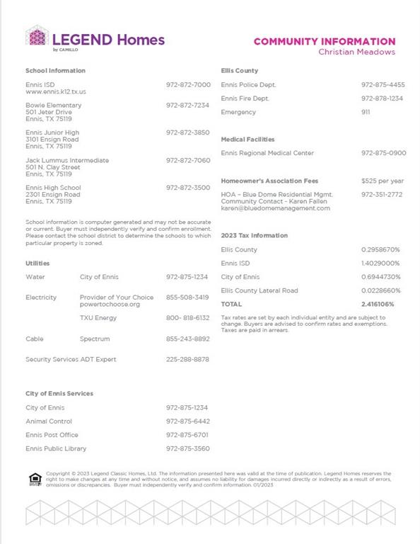 Christian Meadows - Residential