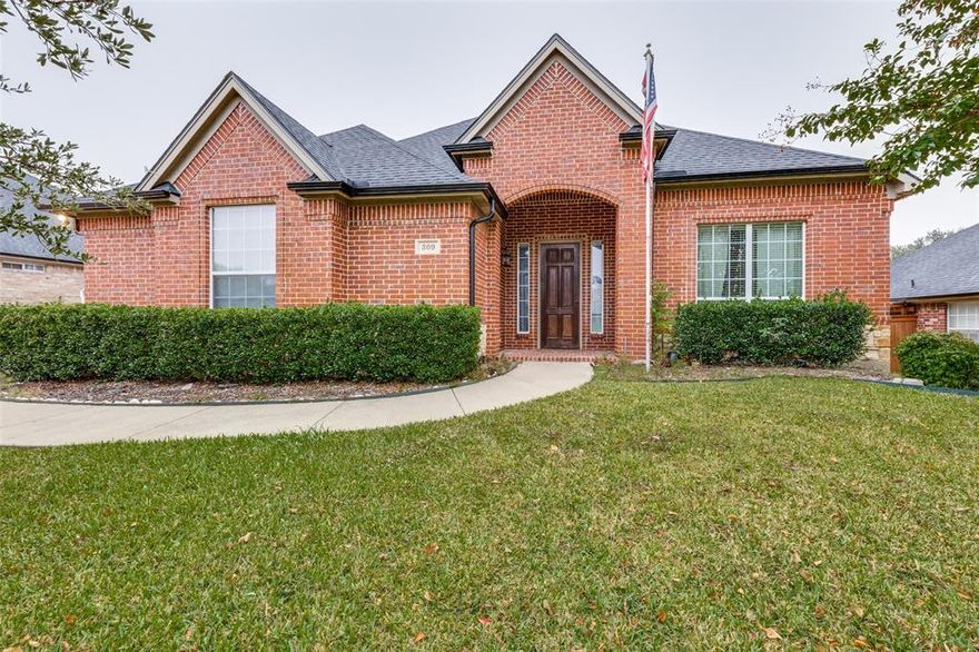 Discover the opportunity to create your dream home in the highly sought-after Castle Hill Estates, Burleson, Texas. Just a short drive from the vibrant heart of downtown Fort Worth, this three-bedroom, two-bathroom residence with a dedicated office space offers a perfect canvas for those looking to add a personal touch. Priced with updates in mine, this property is ideal for buyers seeking a slight fixer-upper. The beautiful curb appeal and side-facing garage will draw your eye in this well-maintained neighborhood. Embrace the chance to infuse this home with your style and flair. Castle Hill Estates offers a unique blend of community feel and accessibility to Burleson's many amenities. This home is not just a residence; it's a potential-filled haven waiting for your imagination. Opportunities like this are rare and highly sought after and interest is already building. Check out the photos to see what AI has imagined for this home. Bring your own creativity to make it come to life!