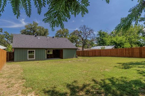 A home in Weatherford