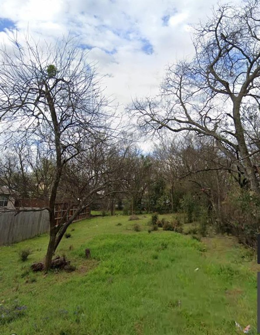 In a city where opportunity meets ambition, 3811 W Frio Drive stands as a blank canvas waiting for vision. Nestled in the heart of Dallas’s Liberty Heights, this 5,171 sq ft residential lot offers more than just land—it offers potential. Zoned for single-family development, this parcel invites builders, investors, or dream-home designers to bring their imagination to life in a neighborhood that’s quietly awakening with new construction and revitalization.

Just minutes from the pulse of downtown Dallas, this location delivers the perfect blend of convenience and community. Commuters will appreciate the quick access to I-35E and Loop 12, while nearby schools, parks, and local amenities create a sense of rooted connection. Whether you’re looking to build a personal residence or expand your investment portfolio, Frio Drive presents a rare opportunity to step into one of South Dallas’s most promising pockets—before the rest of the market catches on.

There’s something powerful about creating something from nothing. It’s the kind of project that rewards foresight—the kind of place where your blueprint becomes someone’s future.