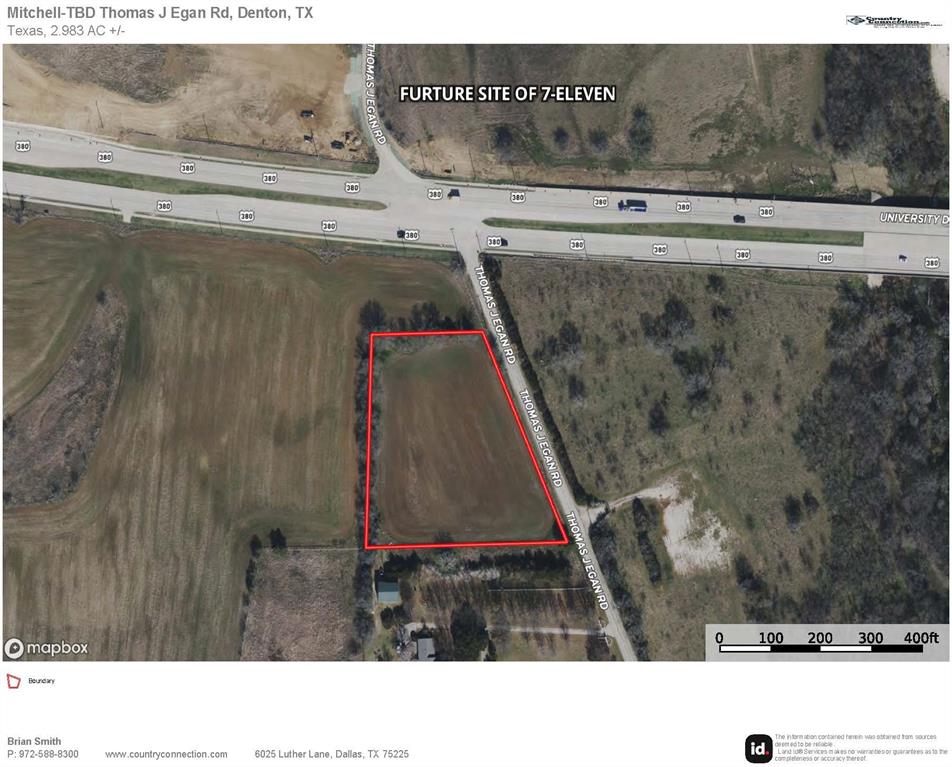 TBD Thomas J Egan Road