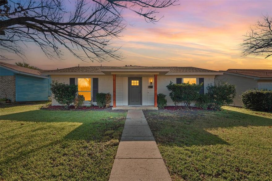 Step into this fully renovated, move-in-ready home, where modern finishes and thoughtful upgrades await. Enjoy peace of mind with a brand-new HVAC system, energy-efficient windows, and all-new cabinets. The stunning kitchen is the heart of the home, featuring a large island and quartz countertops throughout. The open-concept layout flows effortlessly through the home, which includes two beautifully updated bathrooms — one with a walk-in shower and the other with a relaxing tub. Outside, a fully fenced backyard is perfect for entertaining or unwinding, with alley access to a one-car garage for added privacy and convenience.